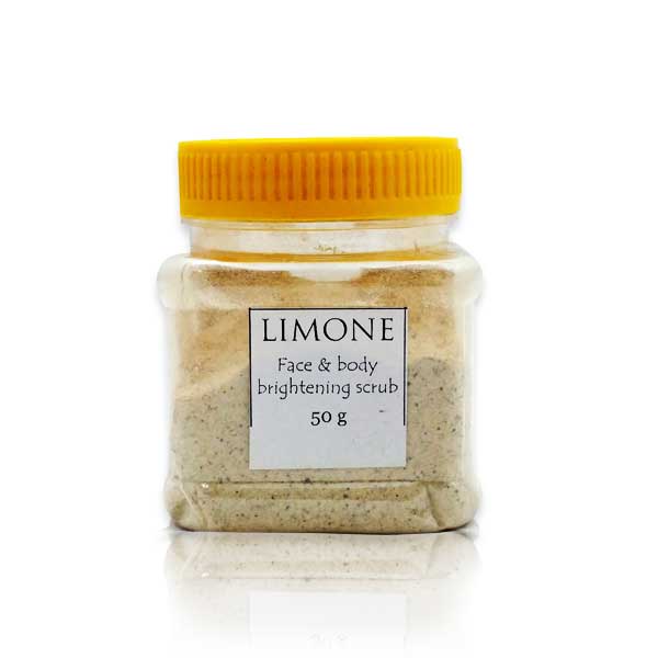 Limone-50-g-(Lemon-face-and-body-brightening-scrub)-site-ready Asteria Limone (Face & Body Brightening Scrub) - Image 1