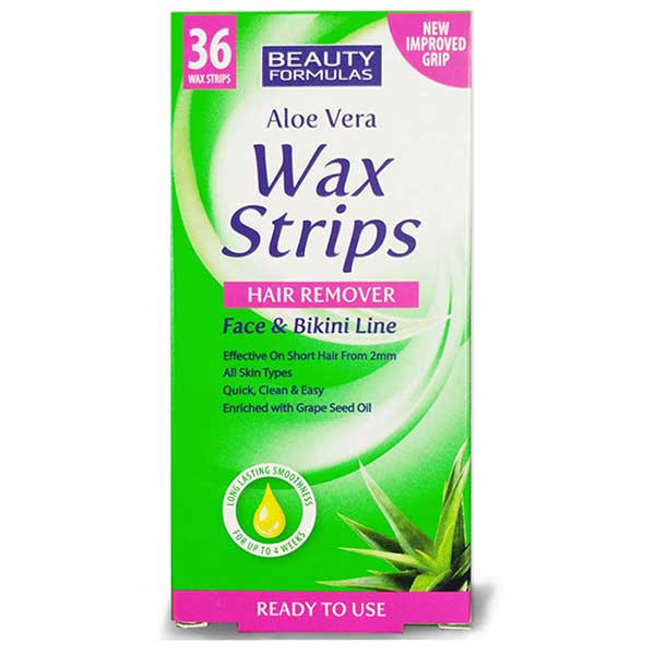 Beauty-Formulas-wax-strips-face-&-Bikini-Line-36pcs Beauty Formulas Face & Bikini Line Wax Strips, 36 pcs - Image 1