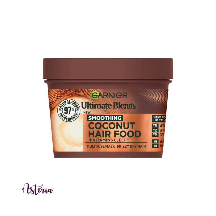 Garnier-Hair-Food-Coconut-&-Macadamia-3-In-1-Frizzy-Hair-Mask-Treatment,-400-ml Garnier Hair Food Coconut & Macadamia 3-In-1 Frizzy Hair Mask Treatment, 400 ml