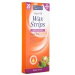 Beauty Formulas Leg & Body Line Wax Strips with Argan Oil, 20 pcs