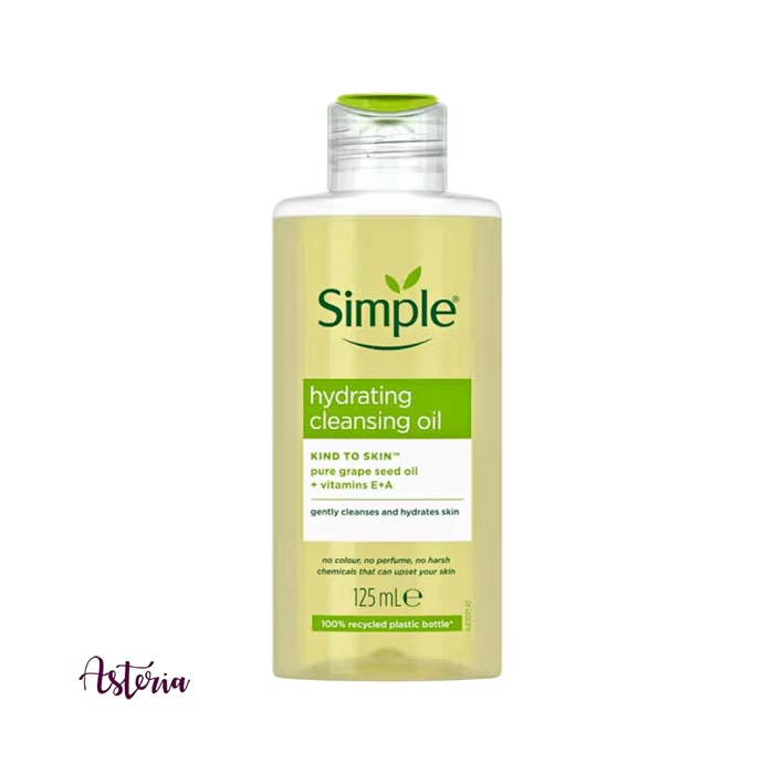 Simple-Kind-to-Skin-Hydrating-Cleansing-Oil,-125-ml 2024 Simple Kind to Skin Hydrating Cleansing Oil, 125 ml - Image 1