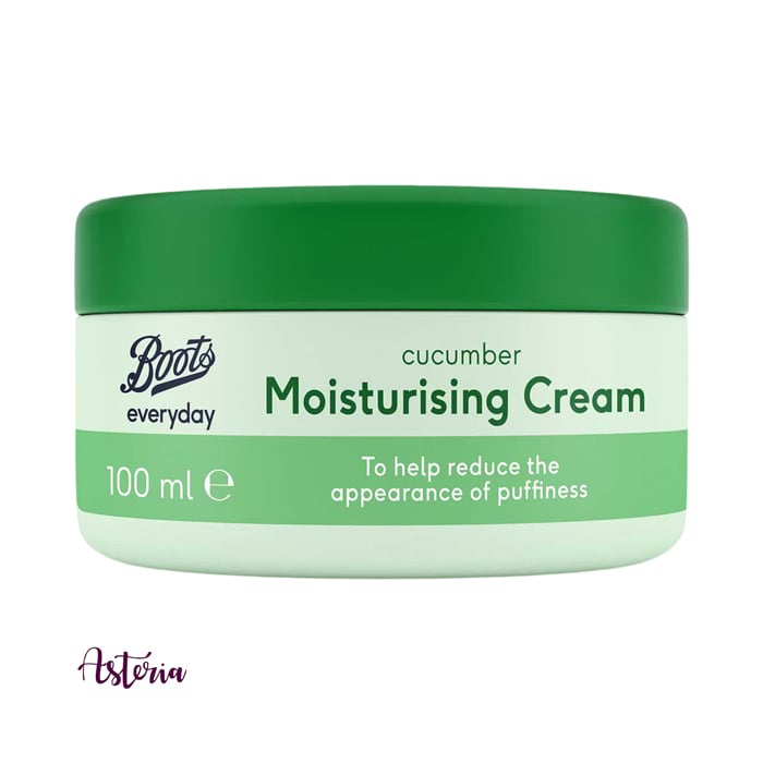 Boots-Cucumber-Moisturising-Cream,-100-ml-2023 Boots Cucumber Moisturising Cream, 100 ml - Image 1