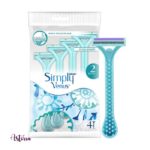 Gillette Simply Venus 2 Blades Razor, Set of 4 pcs