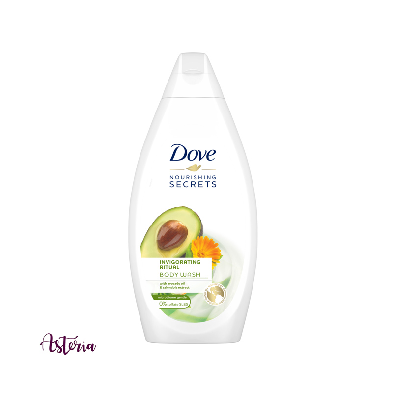 Dove-Invigorating-Ritual-Avocado-Oil-&-Calendula-Body-Wash Dove Invigorating Ritual Avocado Oil & Calendula Body Wash, 500 ml - Image 1