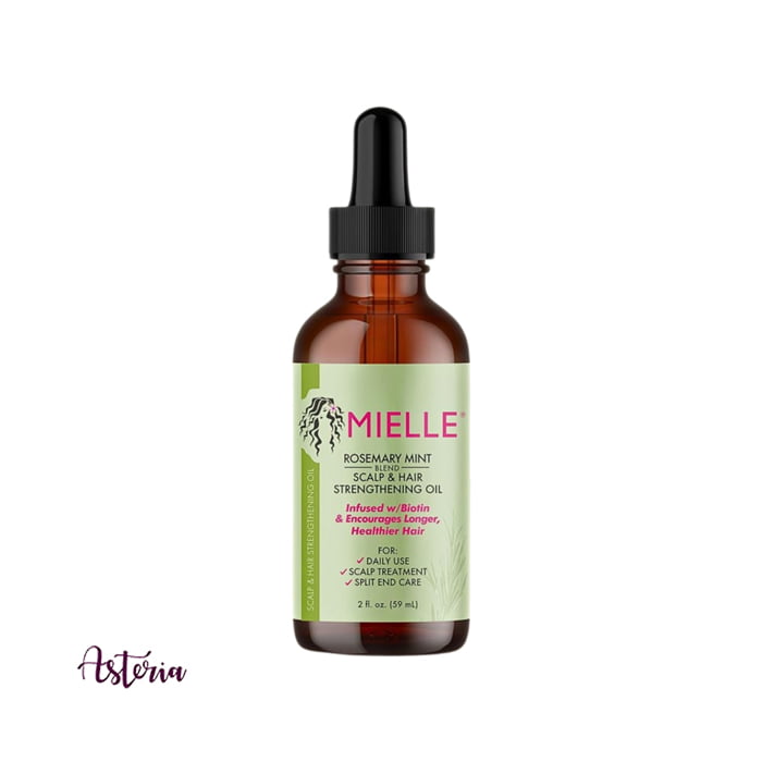 Mielle-Rosemary-Mint-Blend-Scalp-And-Hair-Strengthening-Oil Mielle Rosemary Mint Blend Scalp And Hair Strengthening Oil, 59 ml - Image 1