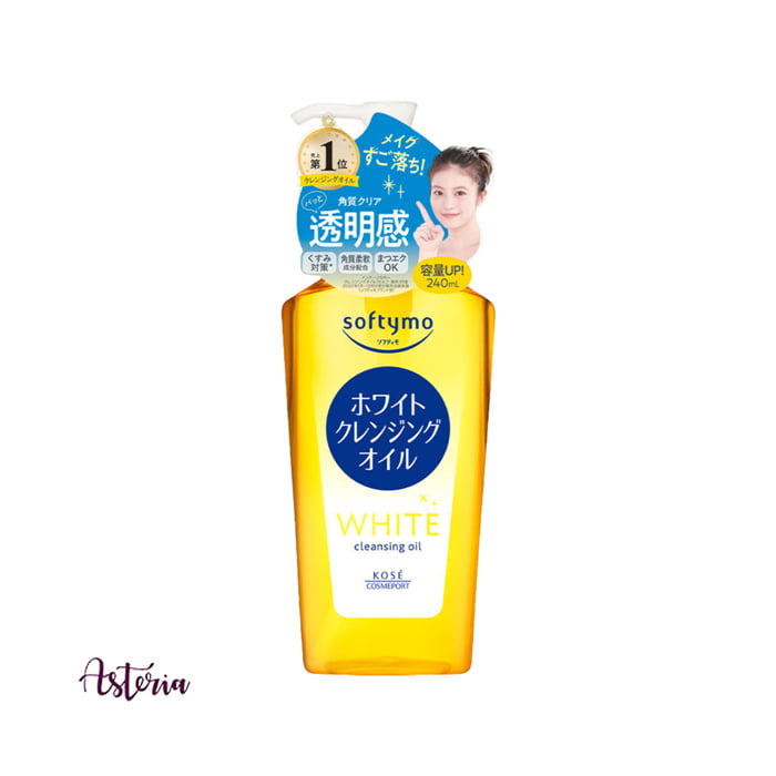 Kose-Softymo-White-Cleansing-Oil-. Kose Softymo White Cleansing Oil, 240 ml - Image 1